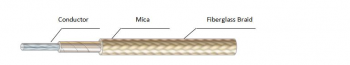 450C 600V Mica Fiberglass Wire